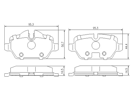 Pedders SportsRyder EURO kevlar-keramické brzdové destičky