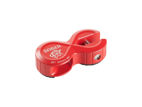 Saber 7075 Alloy Winch Shackle Pro - Cerakote Red
