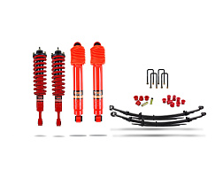 Pedders zvýšený podvozek 44 mm. Se smontovanými tlumiči. Toyota Hilux MK6 a 7
