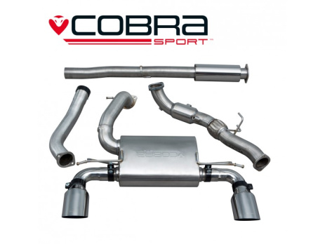 COBRA Sport Turbo Back výfuk pro Ford Focus RS MK3 2015+ 