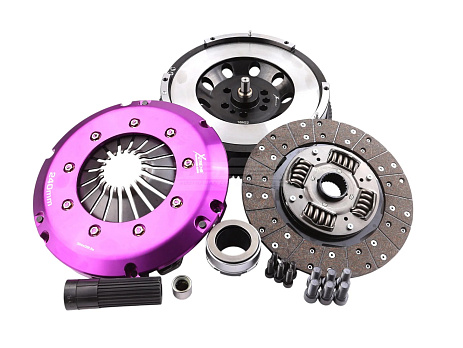 Spojková sada Xtreme Clutch Organic zesílená včetně setrvačníku 600 Nm – konverze na jednohmotový setrvačník