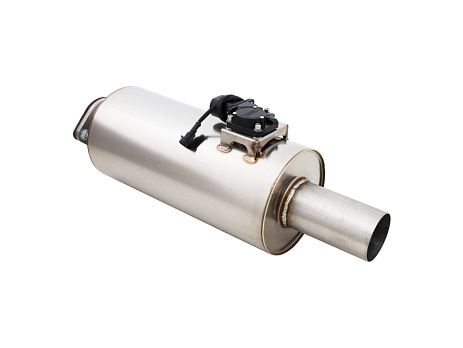 Xforce Kulaté tělo 7" x 15" (17,78cm x 38,1cm) středový vstup/středový výstup 3" příruba, 3" jednoduchý výstup