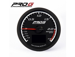 Přídavný budík Pro G AVS Series tlak turba 60mm - multifunkční