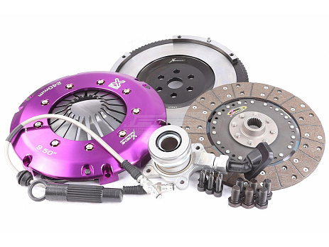 Xtreme Clutch Xtreme Performance – spojková sada s tuhou organickou lamelou, včetně setrvačníku a CSC — Ford Focus, Ford Mondeo, Ford S-MAX