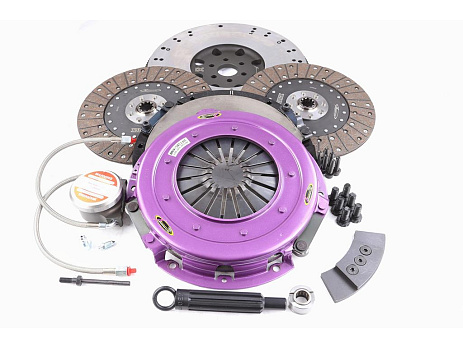 Spojková sada Xtreme Clutch - 270mm Organic Twin Plate včetně setrvačníku & CSC 1300Nm