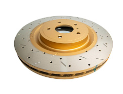 Brzdový kotouč DBA 4000 Series XS Gold Vrtaný a Drážkovaný
