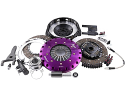 Spojková sada Xtreme Clutch - 230mm Sprung hub Organic Twin Plate včetně setrvačníku 1000Nm