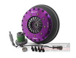 Spojková sada Xtreme Clutch - 230mm Rigid Ceramic Twin Plate včetně setrvačníku a CSC 1800Nm