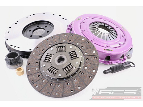 Spojková sada Xtreme Clutch Organic zesílená včetně setrvačníku 630 Nm