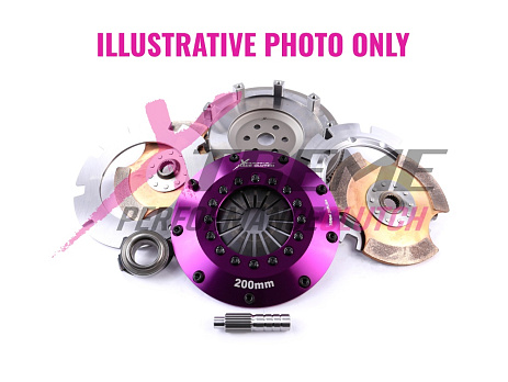 Spojková sada Xtreme Clutch - 200mm Rigid Ceramic Twin Plate včetně setrvačníku 1200Nm