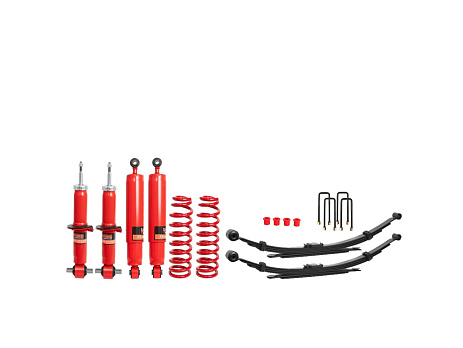 Pedders 50 mm heavy duty sada pro zvýšený podvozek na převoz nákladu a tažení. Ford Ranger 2023 a novější. 2.0 modely