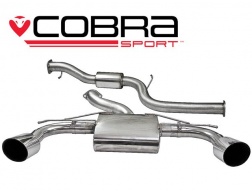 COBRA Sport Cat Back výfuk pro Ford Focus RS MK2 08-11