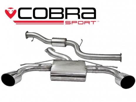 COBRA Sport Cat Back výfuk pro Ford Focus RS MK2 08-11