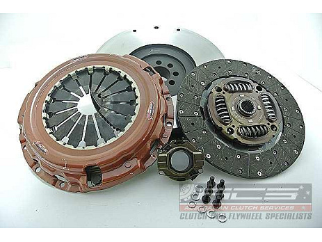 Spojková sada Xtreme Outback Organic zesílená včetně setrvačníku 490Nm 950Kg