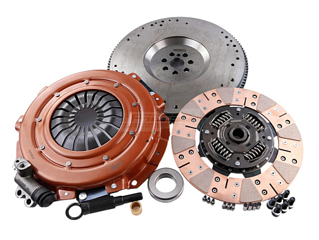 Spojková sada – Xtreme Outback Ceramic (polštářky) Extra zesílená včetně setrvačníku 1140Nm 1300Kg (55% navýšení)