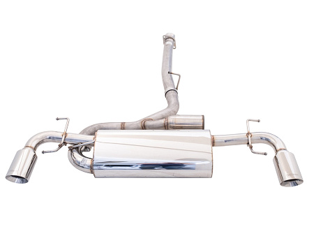 Xforce 3" cat-back systém, 409 surová nerezová ocelMazda RX-8 08+