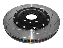 Brzdový kotouč DBA 5000 Series T3 černý střed LEVÝ