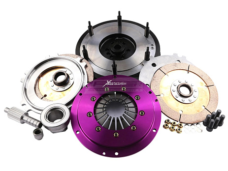 Spojková sada Xtreme Clutch - 200mm Rigid Ceramic Twin Plate včetně setrvačníku 1200Nm