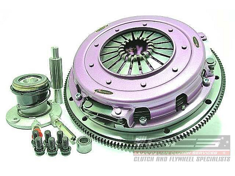 Spojková sada Xtreme Clutch - 270mm Organic Twin Plate včetně setrvačníku & CSC 1300Nm