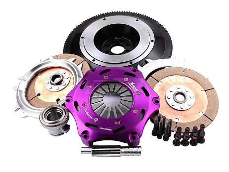 Spojková sada Xtreme Clutch - 184mm Rigid Ceramic Twin Plate včetně setrvačníku 1220Nm