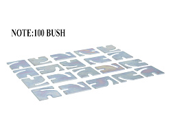 Whiteline sada vymezovacích podložek pro seřízení geometrie