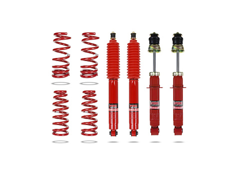 Pedders 1,5" zvýšený podvozek s tlumiči Foam Cell. Mitsubishi Pajero & Shogun, kromě 3.2 Di