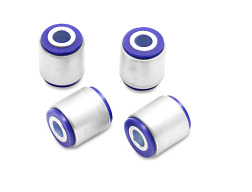 SuperPro vnitřní a vnější silentbloky zadního/dolního předního řídicího ramene (80 duro/ShA)