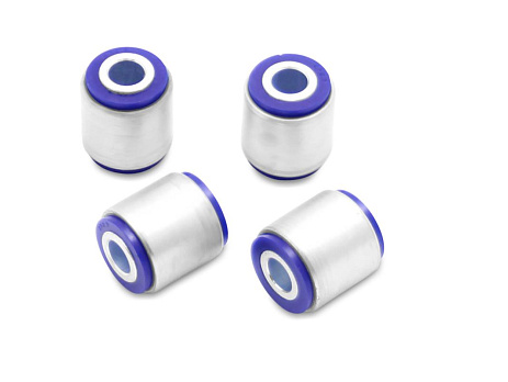 SuperPro vnitřní a vnější silentbloky zadního/dolního předního řídicího ramene (80 duro/ShA)