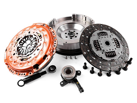 Spojková sada Xtreme Outback Organic zesílená včetně setrvačníku a CSC 830Nm – konverze na jednohmotový setrvačník Mitsubishi L200