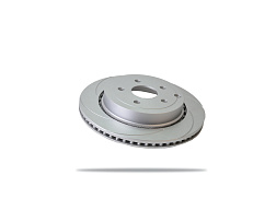 Pedders Drážkovaný brzdový kotouč s povrchovou úpravou Geomet
