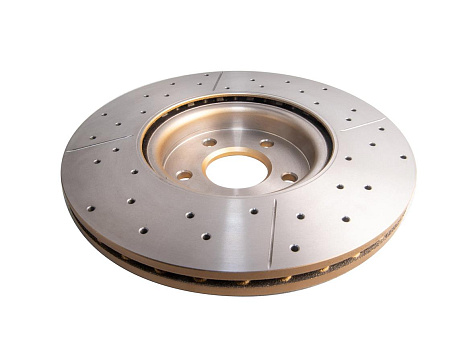 Brzdový kotouč DBA Street Series X Gold Vrtaný a Drážkovaný