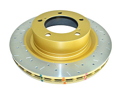 Brzdový kotouč DBA 4000 Series XS Gold Vrtaný a Drážkovaný