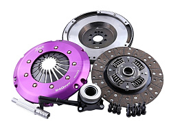Spojková sada Xtreme Clutch Organic zesílená včetně setrvačníku a CSC 600 Nm – konverze na jednohmotový setrvačník