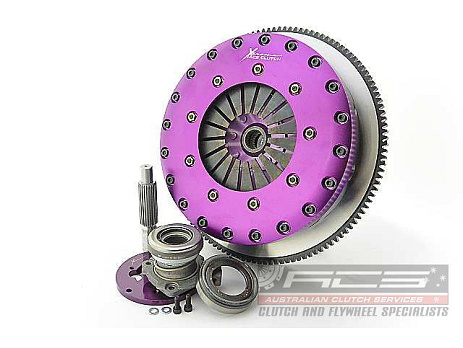 Spojková sada Xtreme Clutch - 230mm Rigid Ceramic Twin Plate včetně setrvačníku a CSC 1800Nm