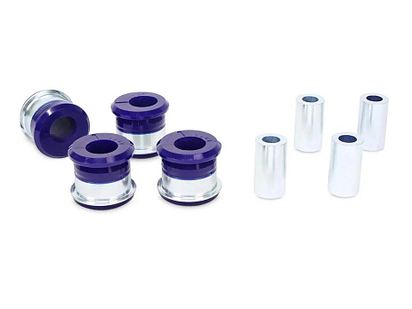 SuperPro sada vnitřních excentrických silentbloků horního ramene (80 duro/ShA)