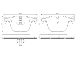 Pedders SportsRyder EURO kevlar-keramické brzdové destičky