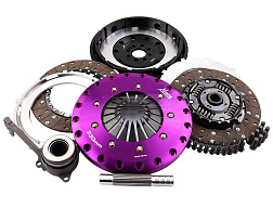 Spojková sada Xtreme Clutch - 230mm Sprung hub Organic Twin Plate včetně setrvačníku & CSC 1000Nm (8 šroubů)