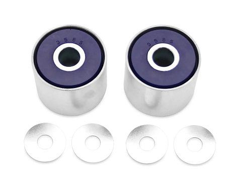 SuperPro přední řídicí rameno spodní zadní sada silentbloků (80 duro/ShA)