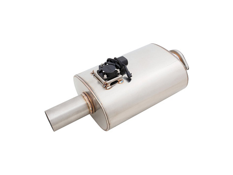 Xforce Oválné tělo 6" x 10" x 15" (15,24cm x 25,4cm x 38,1cm) středový vstup/středový výstup 3.5" příruba, 3.5" jednoduchý výstup