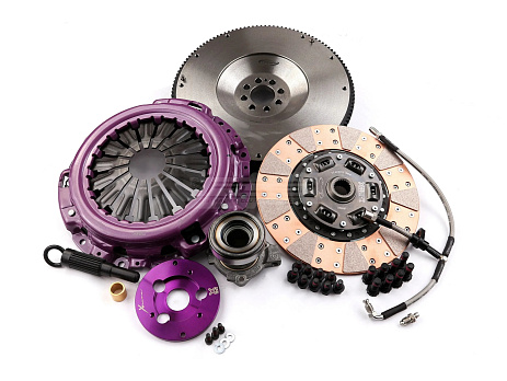 Spojková sada Xtreme Clutch Ceramic (polštářky) Zesílená včetně setrvačníku a CSC 1250 kg 930 Nm