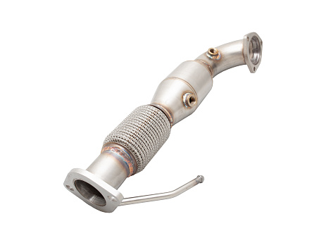 Xforce 2.5" downpipe se sportovním katalyzátorem (pouze pro okruhové a off-road použití) Hyundai i30 N