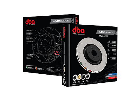 Brzdový kotouč DBA 4000 Series XS Gold Vrtaný a Drážkovaný