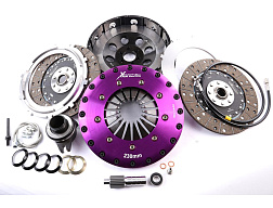 Spojková sada Xtreme Clutch - 230mm Organic Twin Plate včetně setrvačníku & CSC 1200Nm