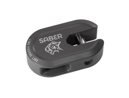 Saber 7075 Alloy Winch Shackle Short - Cerakote Grey