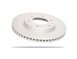 Pedders Slotted Geomet Coated Rotor