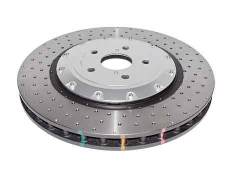 Brzdový kotouč DBA 5000 Series XD stříbrný střed