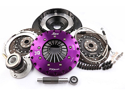 Spojková sada Xtreme Clutch - 230mm Organic Twin Plate včetně setrvačníku & CSC 1200Nm