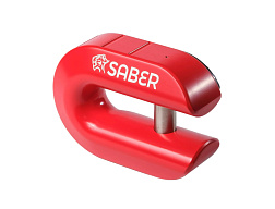 Saber 7075 hliníkový navijákový šekl – Cerakote červený