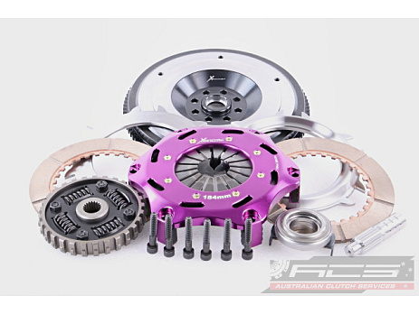Spojková sada Xtreme Clutch - 184mm Ceramic Twin Plate včetně setrvačníku 1220Nm