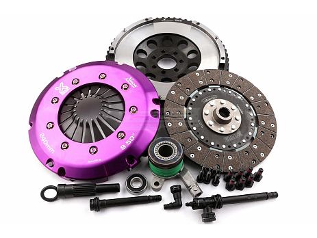 Xtreme Clutch Xtreme Performance – spojková sada s tuhou organickou lamelou, včetně setrvačníku a CSC — Renault Megane